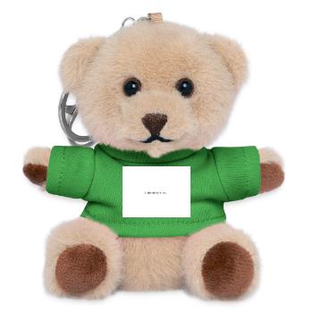 Be yourself always  - Teddy Keyring - green - Front