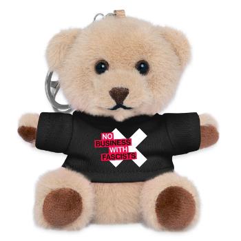 NO BUSINESS WITH FASCISTS - Teddy Keyring - black - Front
