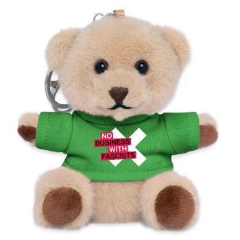NO BUSINESS WITH FASCISTS - Teddy Keyring - green - Front