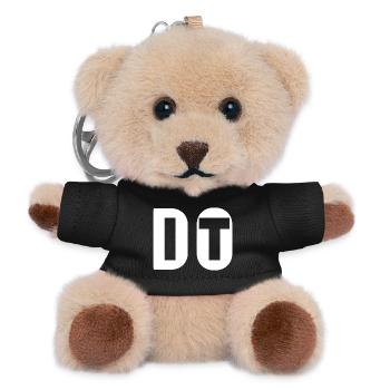 Do It Dont Quit - Teddy Schlüsselanhänger - Schwarz - Vorne