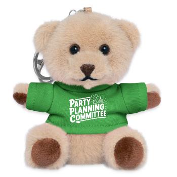 Parteiplanungsausschuss - Teddy Schlüsselanhänger - Grün - Vorne