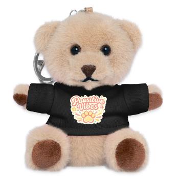 Pawsitive Vibes Paw Joy - Teddy Keyring - black - Front