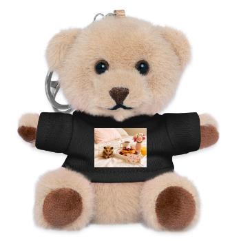 Chico 11: Muttertag 2026 - Teddy Schlüsselanhänger - Schwarz - Vorne