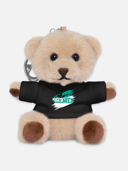 Die Macht aus Bremen Fussball - Teddy Schlüsselanhänger - Schwarz