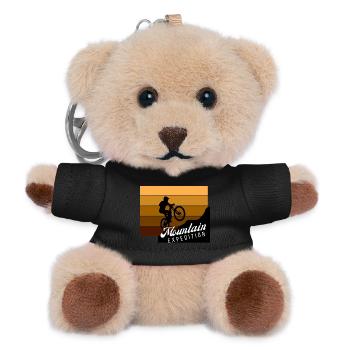 Mountain Expedition Jump - Teddy Keyring - black - Front