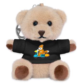 Scooter pour chat - Porte-clés ourson - noir - Devant