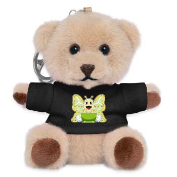 Ordinateur portable Butterfly - Porte-clés ourson - noir - Devant