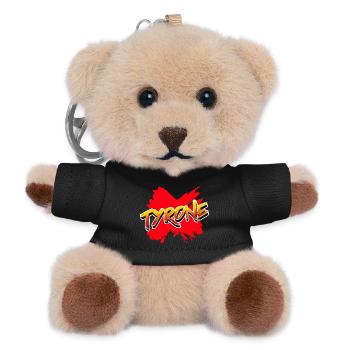 Tyrone County Ireland - Teddy Keyring - black - Front