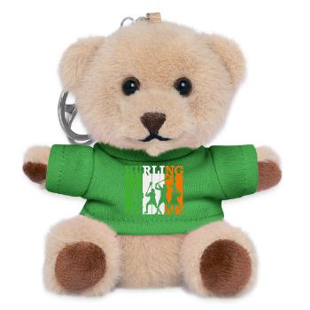 Hurling - Teddy Keyring - green - Front