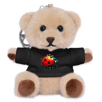 Ladybird - Teddy Keyring - black - Front