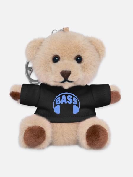 BAS - Teddy sleutelhanger - zwart