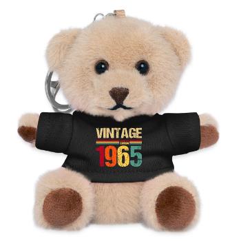1965 Limited Edition Retro Vintage - Teddy Keyring - black - Front