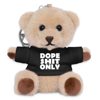 shit - Teddy Keyring - black - Front