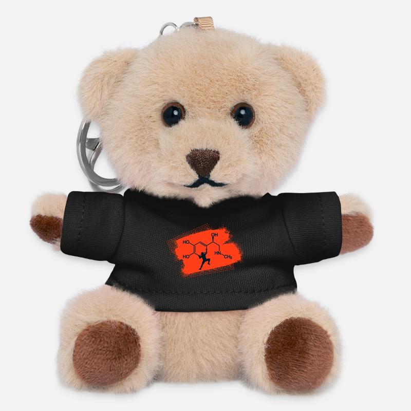 Klettern Adrenalin Junkie - Teddy Schlüsselanhänger - Schwarz