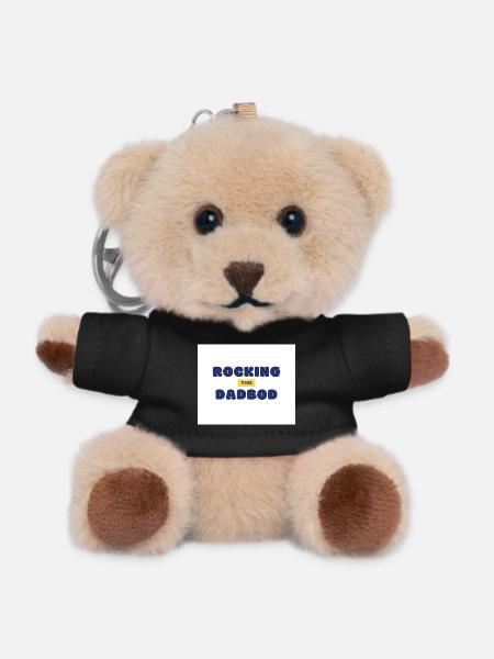 Rocking This Dad Bod - Teddy Keyring - black