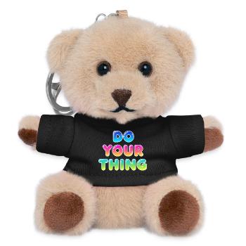 Do Your Thing Motivations Statement Style - Teddy Keyring - black - Front