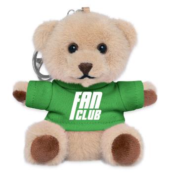 Fan Club - Teddy Keyring - green - Front