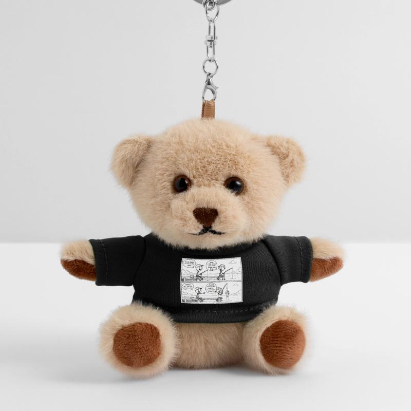 Hooked on Commitment Teddy Keyring