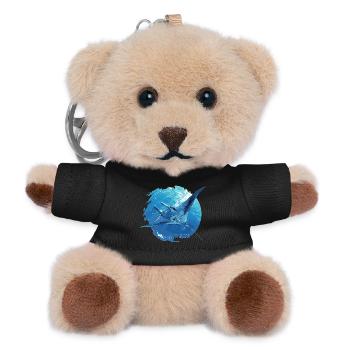 Rays Manta Rays - Teddy Keyring - black - Front