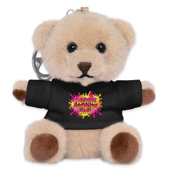 Elementary School Graduation 2026 Graffiti - Teddy Keyring - black - Front