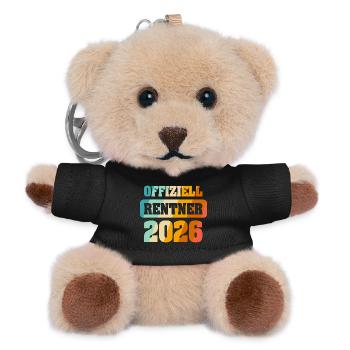 Official pension 2026 - Teddy Keyring - black - Front