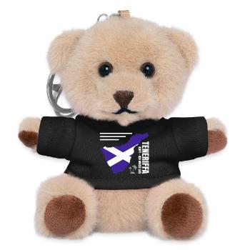 Tenerife Expatriate - Teddy Keyring - black - Front