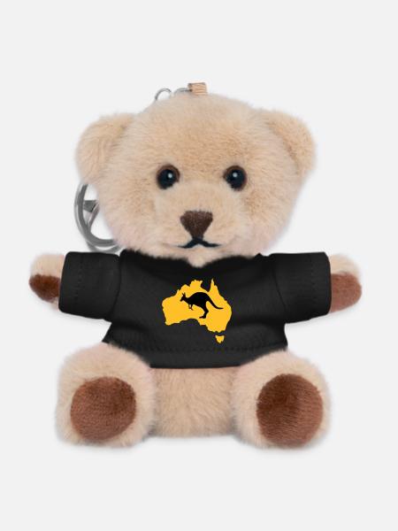 Australie - Porte-clés ourson - noir