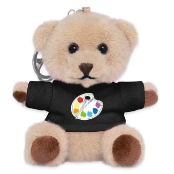 Artist (white) - Teddy Keyring - black - Front