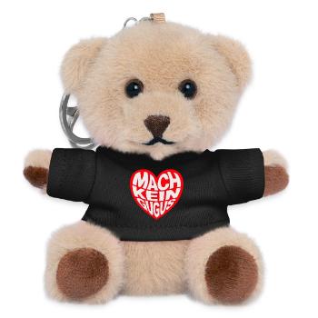 Mach kein gugus - Teddy Schlüsselanhänger - Schwarz - Vorne