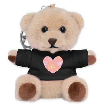 Cadeau pour la fête des mères : Idée de cadeau pour la fête des mères - Porte-clés ourson - noir - Devant