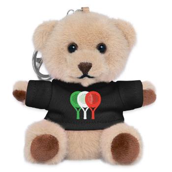 padel-italia2 - Teddy Keyring - black - Front