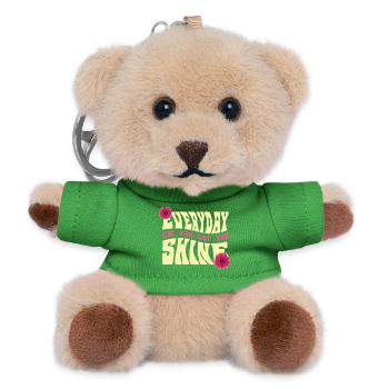 Radiate every day Design - Teddy Keyring - green - Front