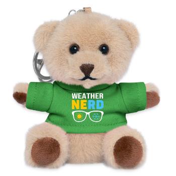 Storm Meteorology Meteorologist Tornado - Teddy Keyring - green - Front
