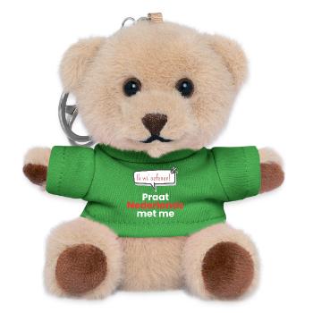 Speak Dutch with me - Teddy Keyring - green - Front
