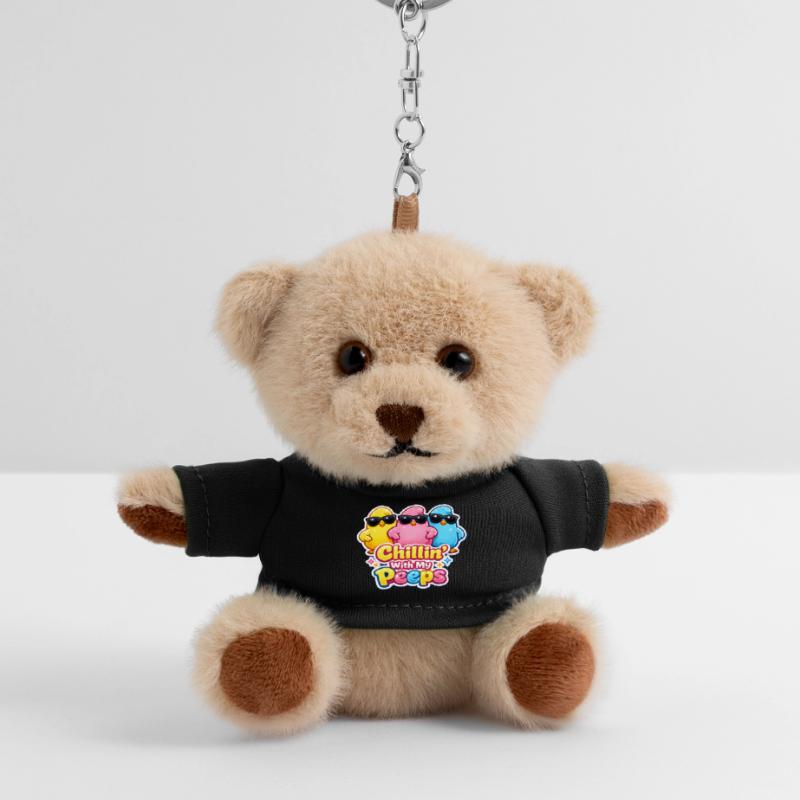 Chillin with my Peeps Happy Easter Easter Chick Teddy Keyring