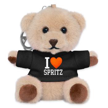I Love Spritz Party  - Teddy Schlüsselanhänger - Schwarz - Vorne