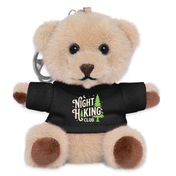 Outdoor Adventure - Night Hiking Club - Teddy Keyring - black - Front