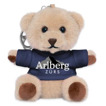 Berge in Zürs am Arlberg - Teddy Schlüsselanhänger - Navy - Vorne