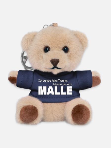 Therapie MALLE - Teddy Schlüsselanhänger - Navy