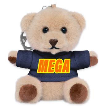 mega - Teddy Keyring - navy - Front