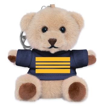Stabskapitänleutnant - Teddy Schlüsselanhänger - Navy - Vorne