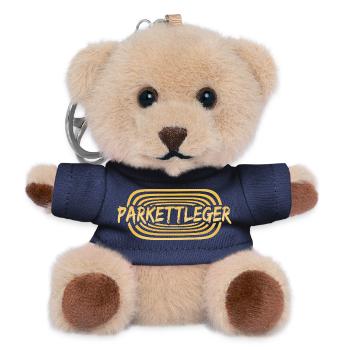 Arbeit Parkettleger - Teddy Schlüsselanhänger - Navy - Vorne