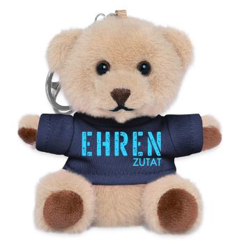 Ehrenzutat Beziehung - Teddy Schlüsselanhänger - Navy - Vorne