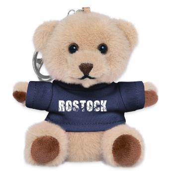 Rostock - Teddy Schlüsselanhänger - Navy - Vorne