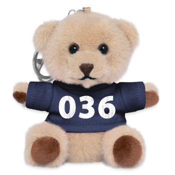 036 Almere Zeewolde - Teddy Schlüsselanhänger - Navy - Vorne