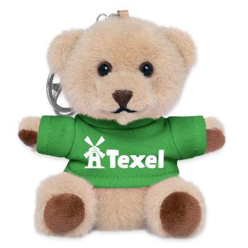 Texel Windmühle - Teddy Schlüsselanhänger - Grün - Vorne