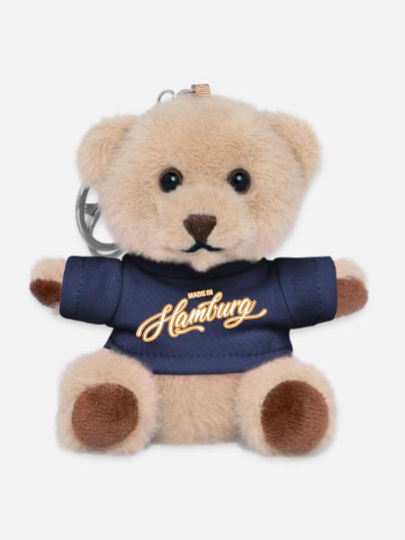 Hamburg - weil´s Deine Stadt ist! - Teddy Schlüsselanhänger - Navy