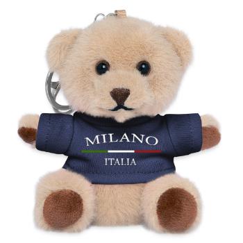 Design Cuisine Milano Italy - Teddy Keyring - navy - Front