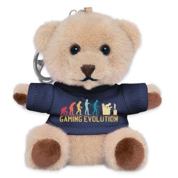 Gaming Evolution Kunstwerk - Teddy Schlüsselanhänger - Navy - Vorne