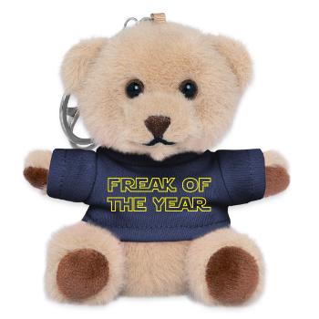 Freak of The Year Funny Hobby Gamers - Teddy Keyring - navy - Front
